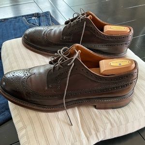 J Crew Ludlow Wingtips. Dark brown size 11.5